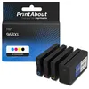 Image de Cartouche compatible HP 963XL (6ZC70AE) - 4 couleurs - Grande capacité - Multipack