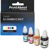 Image de Cartouche compatible Canon GI-590BK/C/M/Y - 4 couleurs - Multipack