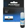 Image de Cartouche compatible Epson 103 (C13T00S24A) - Cyan