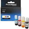 Image de Cartouche compatible Epson 103 (C13T00S64A) - 4 couleurs - Multipack