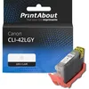 Image de Cartouche compatible Canon CLI-42LGY - Gris clair