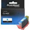 Image de Cartouche compatible Canon CLI-42C - Cyan