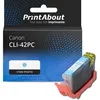 Image de Cartouche compatible Canon CLI-42PC - Cyan photo