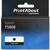 Image de Cartouche compatible Epson T5808 - Noir mat