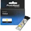 Image de Cartouche compatible Epson T9454 - Jaune - Grande capacité