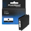 Image de Cartouche compatible Epson T7551 - Noir