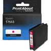 Image de Cartouche compatible Epson T7553 - Magenta