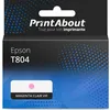 Image de Cartouche compatible Epson T804 (C13T804600) - Magenta clair vif