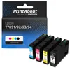 Image de Cartouche compatible Epson T7891/92/93/94 - 4 couleurs - Multipack