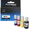 Image de Cartouche compatible Epson 113 (CT06B14/24/34/440) - 4 couleurs - Multipack