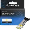 Image de Cartouche compatible Epson C529R/C579R (T01C400) - Jaune - Grande capacité
