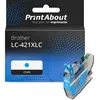 Image de Cartouche compatible Brother LC-421XLC - Cyan - Grande capacité