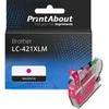 Image de Cartouche compatible Brother LC-421XLM - Magenta - Grande capacité