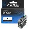 Image de Cartouche compatible Brother LC-422BK - Noir