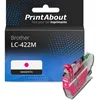 Image de Cartouche compatible Brother LC-422M - Magenta