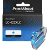 Image de Cartouche compatible Brother LC-422XLC - Cyan - Grande capacité