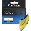 Image de Cartouche compatible Brother LC-426XLY - Jaune - Grande capacité