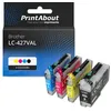 Image de Cartouche compatible Brother LC-427VAL - 4 couleurs - Multipack