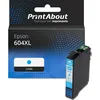 Image de Cartouche compatible Epson 604XL (C13T10H24010) - Cyan - Grande capacité