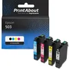 Image de Cartouche compatible Epson 503 (C13T09Q64010) - 4 couleurs - Multipack
