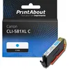 Image de Cartouche compatible Canon CLI-581XL C - Cyan - Grande capacité