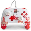 Image de Manette Filaire AmÃ©liorÃ©e Powera Mario Rouge/Blanc Pour Nintendo Switch