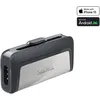 Image de Clé USB 3.1 Type C SanDisk Ultra Dual 128Go Argent - Double connecteur USB Type-C et Type-A
