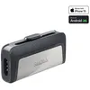 Image de ClÃ© USB 3.1 Type C SanDisk Ultra Dual 256Go Argent - Double connecteur USB Type-C et Type-A
