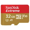 Image de SanDisk Extreme - Carte mÃ©moire flash (adaptateur microSDHC - SD inclus(e)) - 32 Go - A1 / Video Class V30 / UHS-I U3 - microSDHC UHS-I