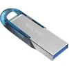 Image de SanDisk Ultra Flair - ClÃ© USB - 128 Go - USB 3.0 - bleu