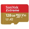 Image de SanDisk Extreme - Carte mÃ©moire flash (adaptateur microSDXC vers SD inclus(e)) - 128 Go - A2 / Video Class V30 / UHS-I U3 / Class10 - microSDXC UHS-I