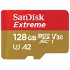 Image de Carte mÃ©moire SanDisk Extreme (adaptateur microSDXC vers SD inclus) 128 Go - A2 / Video Class V30 / UHS-I U3 / Class10 - microSDXC UHS-I