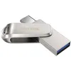Image de Clé USB SanDisk Ultra Dual Drive Luxe 128 Go USB 3.1 Gen 1 / USB-C argent