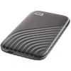 Image de WD My Passport SSD WDBAGF0010BGY - SSD - chiffrÃ© - 1 To - externe (portable) - USB 3.2 Gen 2 (USB-C connecteur) - AES 256 bits - gris sidÃ©ral