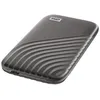 Image de WD My Passport SSD WDBAGF0020BGY - SSD - chiffrÃ© - 2 To - externe (portable) - USB 3.2 Gen 2 (USB-C connecteur) - AES 256 bits - gris sidÃ©ral