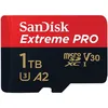 Image de SanDisk Extreme PRO - Carte mÃ©moire flash (adaptateur microSDXC vers SD inclus(e)) - 1 To - A2 / Video Class V30 / UHS-I U3 / Class10 - microSDXC UHS-I