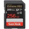 Image de SanDisk Extreme PRO - Carte mémoire flash - 256 Go - Video Class V30 / UHS-I U3 / Class10 - SDXC UHS-I