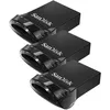 Image de SanDisk Ultra Fit - ClÃ© USB - 32 Go - USB 3.1 - noir (pack de 3)