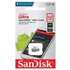 Image de Carte Micro SD SanDisk ultra 512 Go SDSQUNR-512G-GN3MN jusqu'Ã  100Mo/s