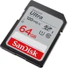 Image de SanDisk Ultra - Carte mémoire flash - 64 Go - Class 10 - SDHC UHS-I