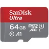 Image de SanDisk Ultra - Carte mÃ©moire flash (adaptateur microSDXC vers SD inclus(e)) - 64 Go - A1 / UHS-I U1 / Class10 - microSDXC UHS-I