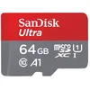 Image de Carte MÃ©moire micro SDXC SanDisk Ultra 64 Go Vitesse de Lecture Allant jusqu'Ã  140MB/S, Classe 10, U1, A1 Adaptateur SD inclus