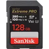 Image de SanDisk Extreme Pro - Carte mémoire flash - 128 Go - Video Class V60 / UHS-II U3 / Class10 - SDXC UHS-II