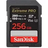 Image de SanDisk Extreme Pro - Carte mémoire flash - 256 Go - Video Class V60 / UHS-II U3 / Class10 - SDXC UHS-II