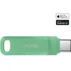 Image de SanDisk Ultra Dual Drive Luxe - ClÃ© USB - 256 Go - USB 3.2 Gen 1 / USB-C - vert absinthe