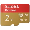 Image de SanDisk Extreme - Carte mÃ©moire flash (adaptateur microSDHC - SD inclus(e)) - 2 To - A2 / Video Class V30 / UHS-I U3 - microSDXC UHS-I