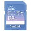 Image de SanDisk Creator - Carte mÃ©moire flash - 128 Go - Video Class V60 / UHS-II U3 / Class10 - SDXC UHS-II