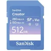 Image de SanDisk Creator - Carte mÃ©moire flash - 512 Go - Video Class V60 / UHS-II U3 / Class10 - SDXC UHS-II