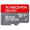 Image de SanDisk Ultra GO - Carte mÃ©moire flash - 512 Go - A1 / UHS-I U1 / Class10 - microSDXC UHS-I