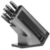 Image de Bloc de 6 couteaux Ninja StaySharp en acier inoxydable Argent/Noir | K32006EU 